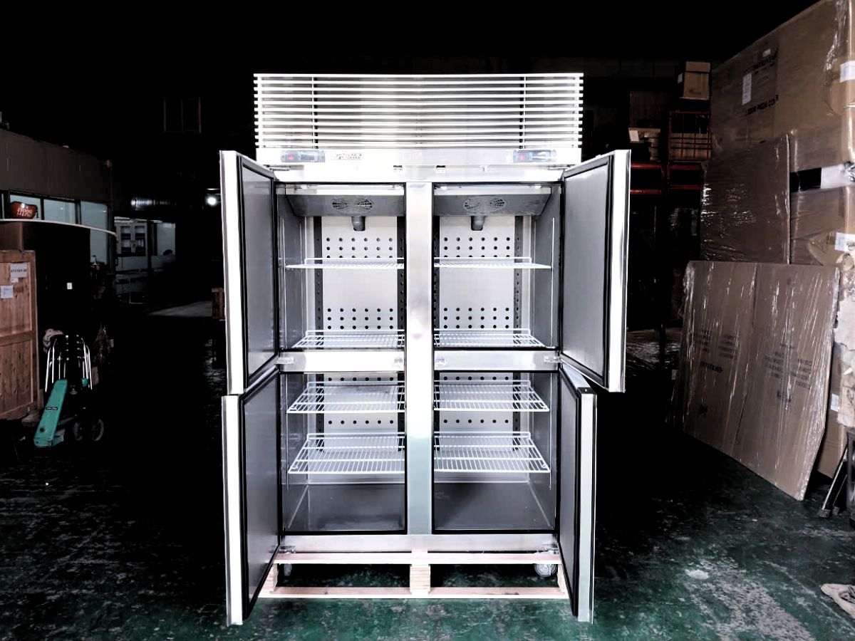 bên trong khoang tủ nửa đông nửa mát TurboGold TG-4DCF