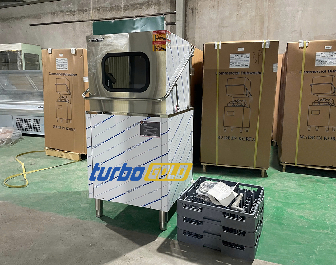 Máy rửa bát công nghiệp Turbogold