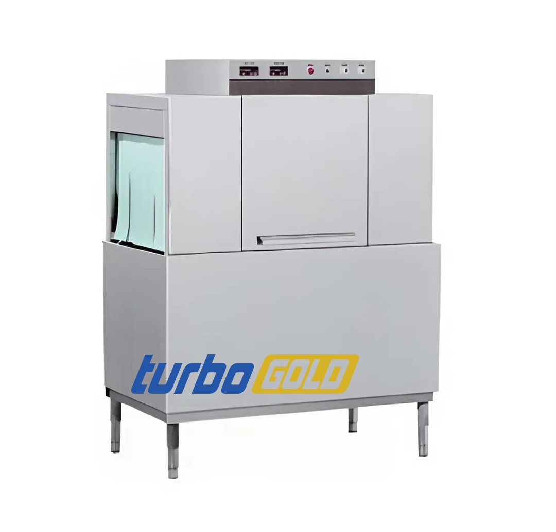 Máy rửa bát băng chuyền Turbogold