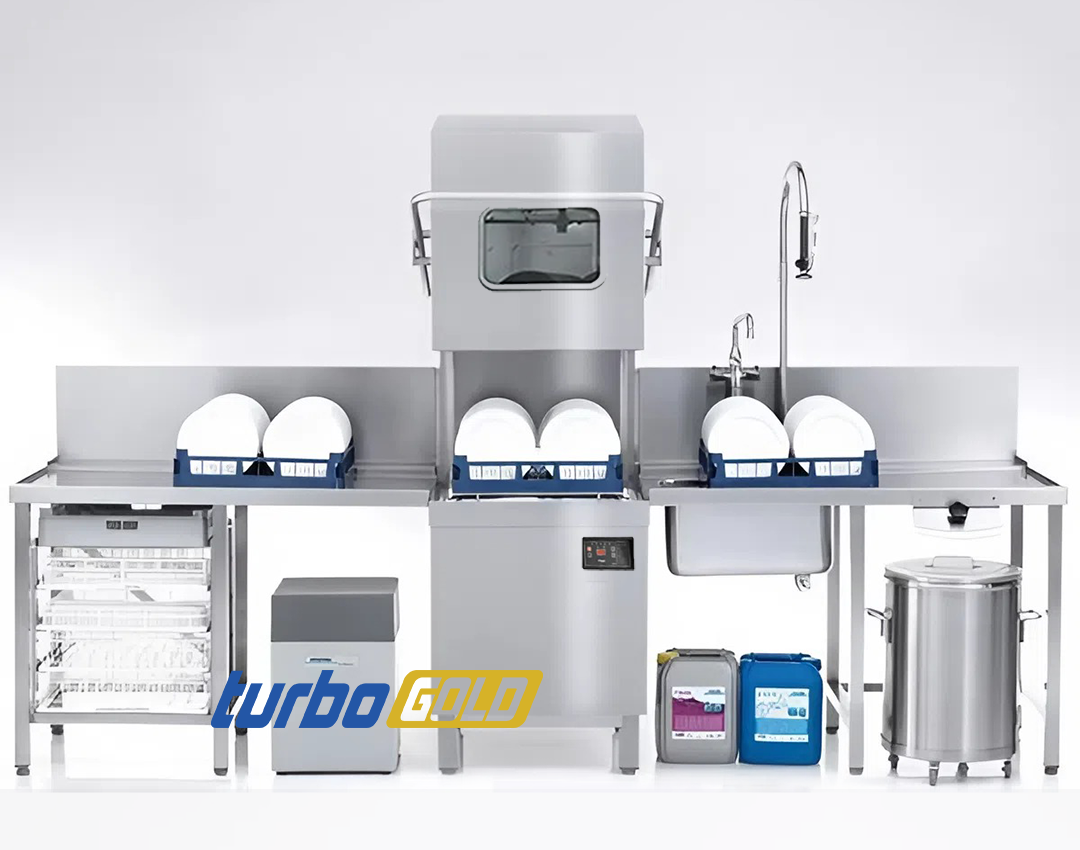 Máy rửa chén công nghiệp Turbogold