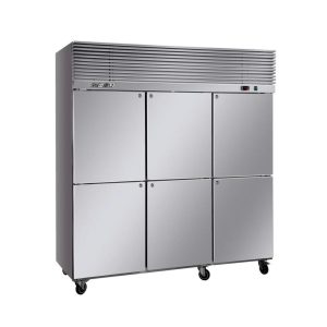 Tủ đông 6 cánh đứng inox TurboGold TG-6DF