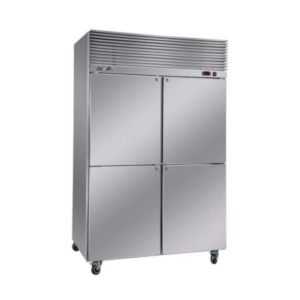 Tủ Mát 4 Cánh Inox TurboGold TG-4DC | Tiết Kiệm Điện