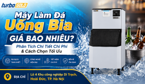 Máy làm đá uống bia giá bao nhiêu